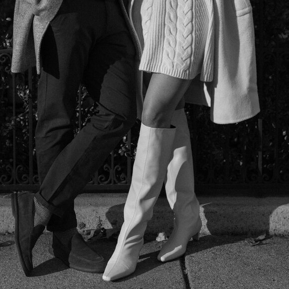 STAUD Wally Boot in Cream - Picture 8 of 8